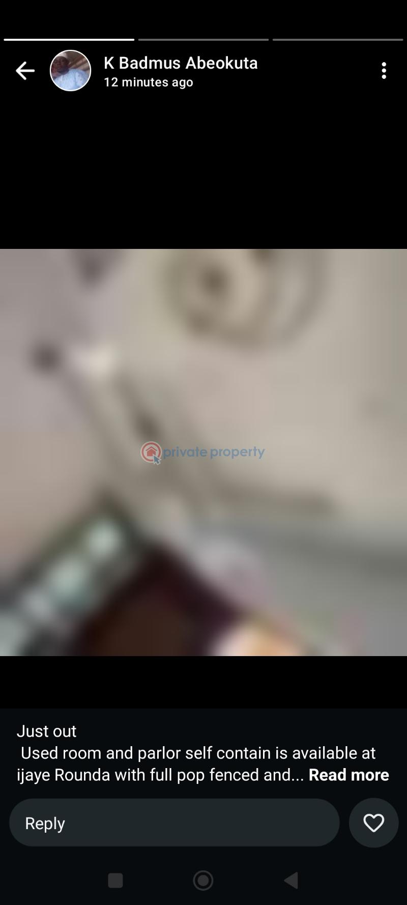 A well finished mini flat all round pop - 1 1 bedroom Mini Flat For Rent Ijaiye Roundabout Abeokuta Isale Ake Abeokuta Ogun - 1