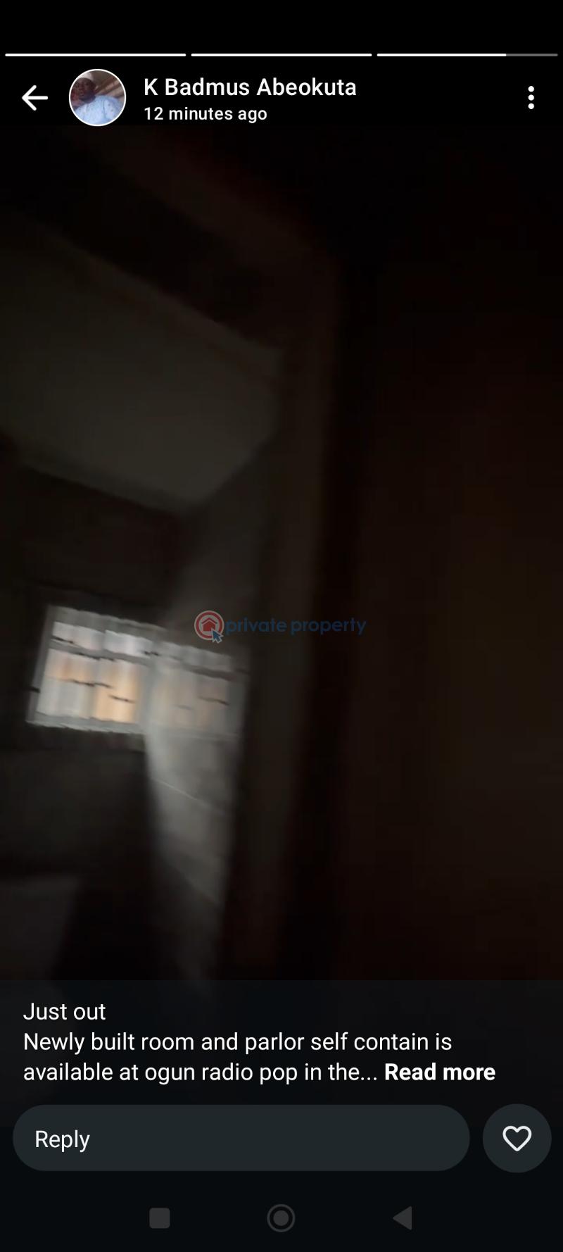 A well finished mini flat all round pop - 2 1 bedroom Mini Flat For Rent Ijaiye Roundabout Abeokuta Isale Ake Abeokuta Ogun - 2