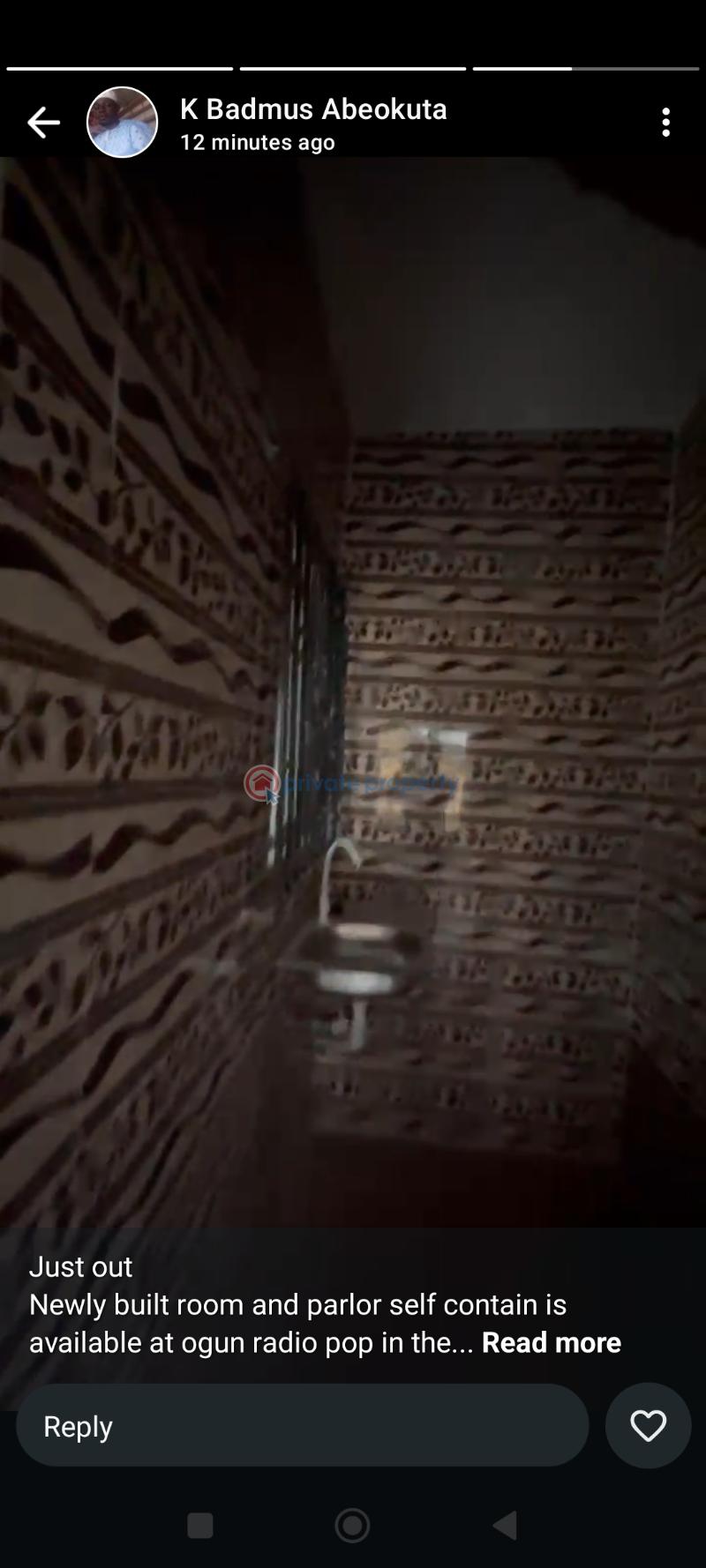 A well finished mini flat all round pop - 6 1 bedroom Mini Flat For Rent Ijaiye Roundabout Abeokuta Isale Ake Abeokuta Ogun - 6