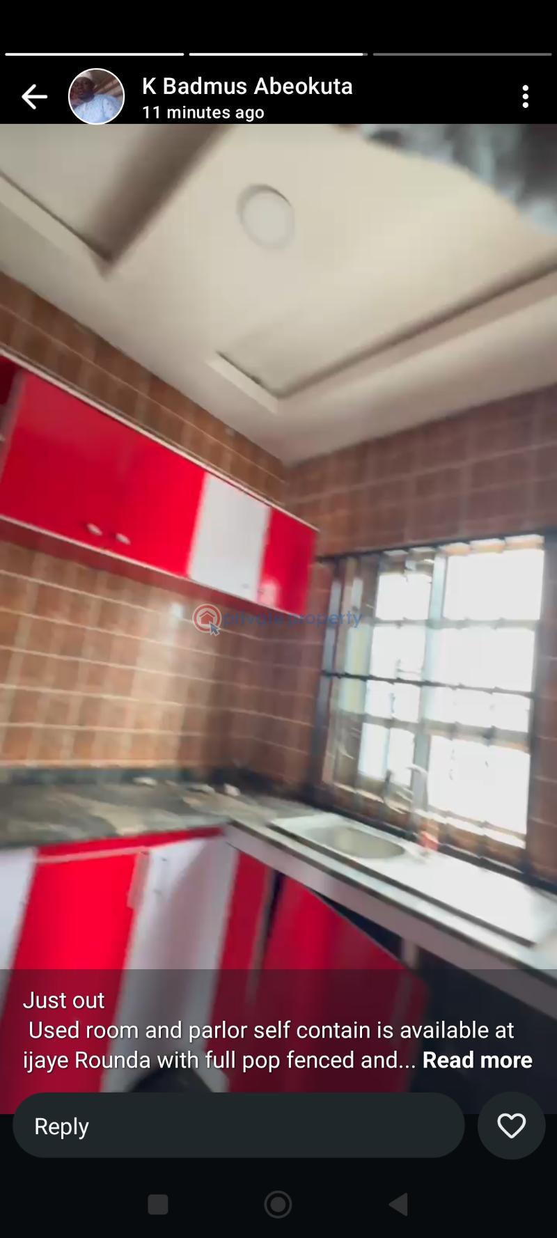 A well finished mini flat all round pop - 5 1 bedroom Mini Flat For Rent Ijaiye Roundabout Abeokuta Isale Ake Abeokuta Ogun - 5