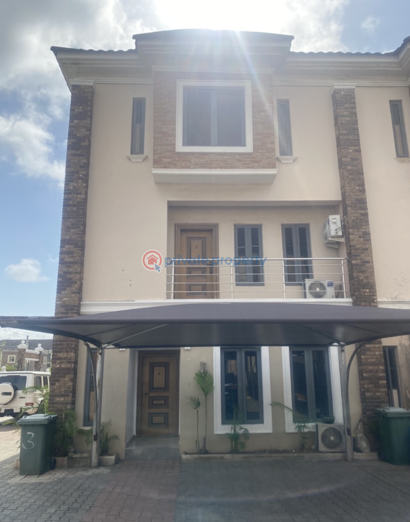 A well finished three (3)  bedroom duplex, in a serviced estate block - 0 3 bedroom Detached Duplex For Sale Ikate Elegushi Lekki Lagos - 0