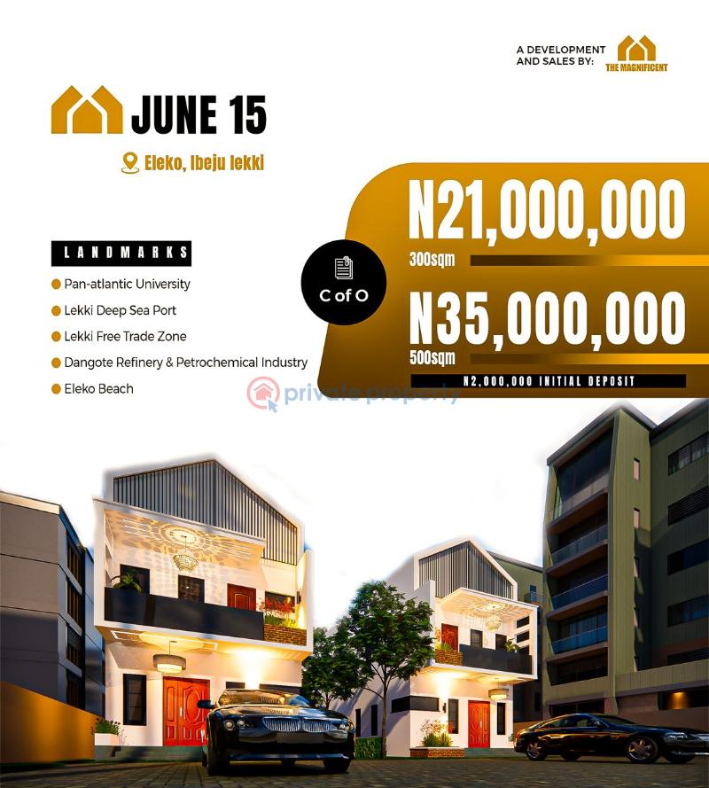 Land For Sale Lekki Epe Expressway June 15 Ibeju Lekki Lekki Expressway Lagos - 0