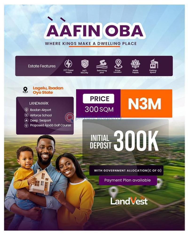 Residential Land For Sale Lagelu Oyo - 3