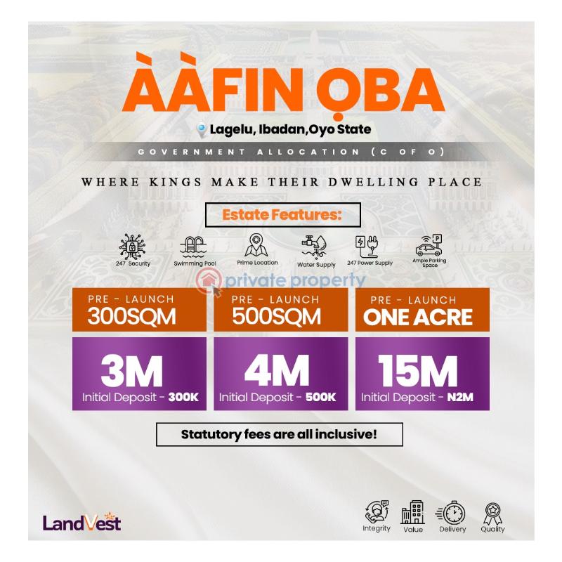 Residential Land For Sale Lagelu, Ibadan, Oyo State. Lagelu Oyo - 0