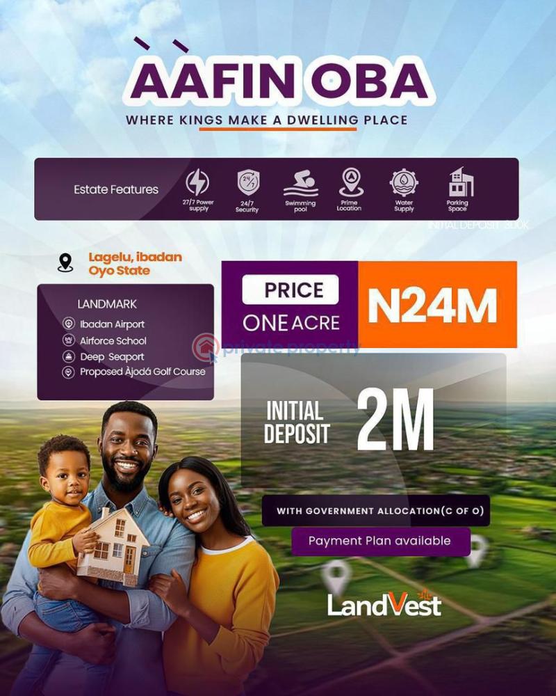 Residential Land For Sale Lagelu Oyo - 2