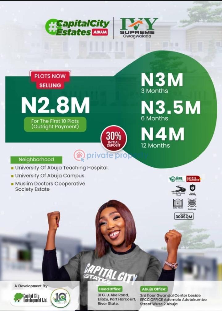 Residential Land For Sale Abuja Phase 3 