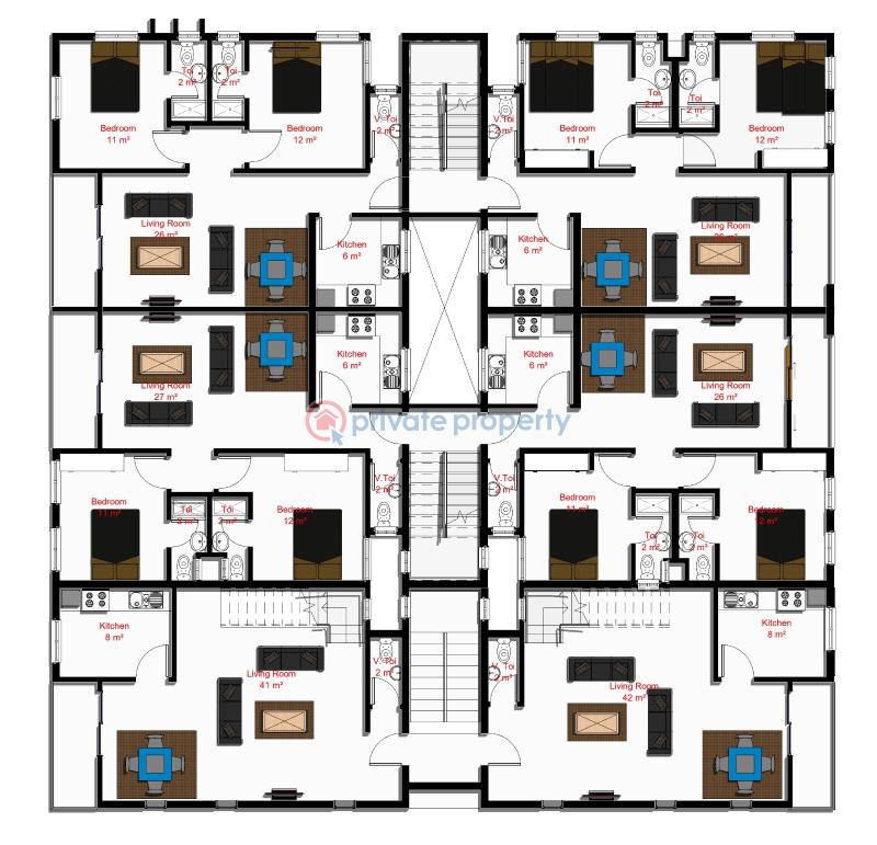 3 bedroom Shared Apartment For Sale Iwaya Yaba Lagos - 8