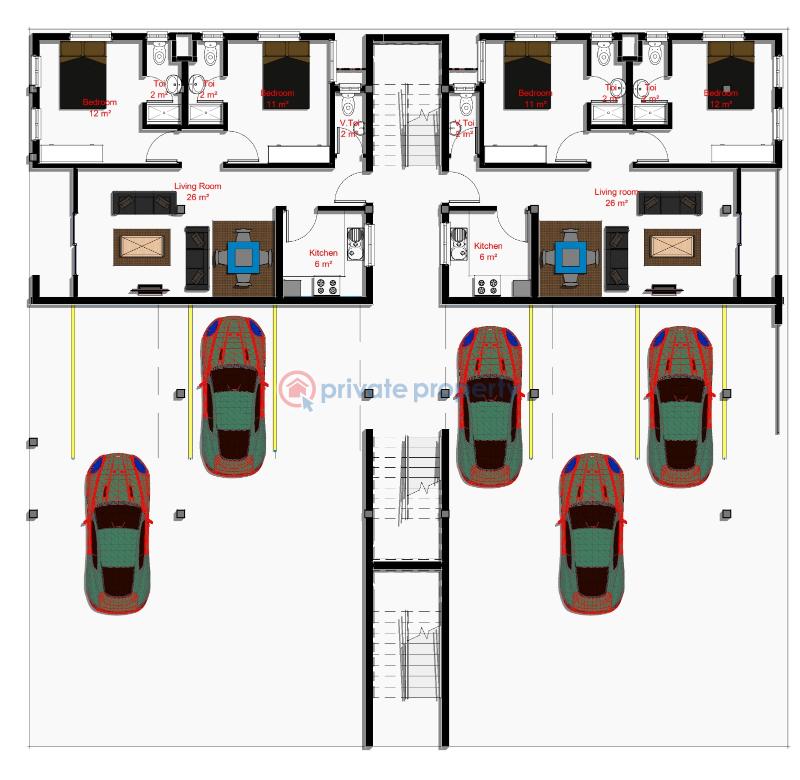3 bedroom Shared Apartment For Sale Iwaya Yaba Lagos - 6