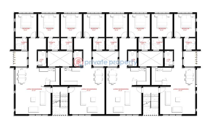 3 bedroom Shared Apartment For Sale Iwaya Yaba Lagos - 7