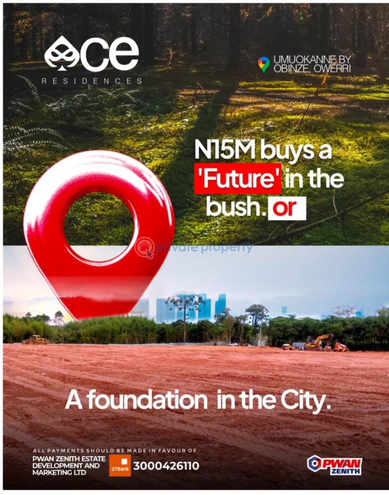 Residential Land For Sale Umuokanne By Obinze Owerri Imo