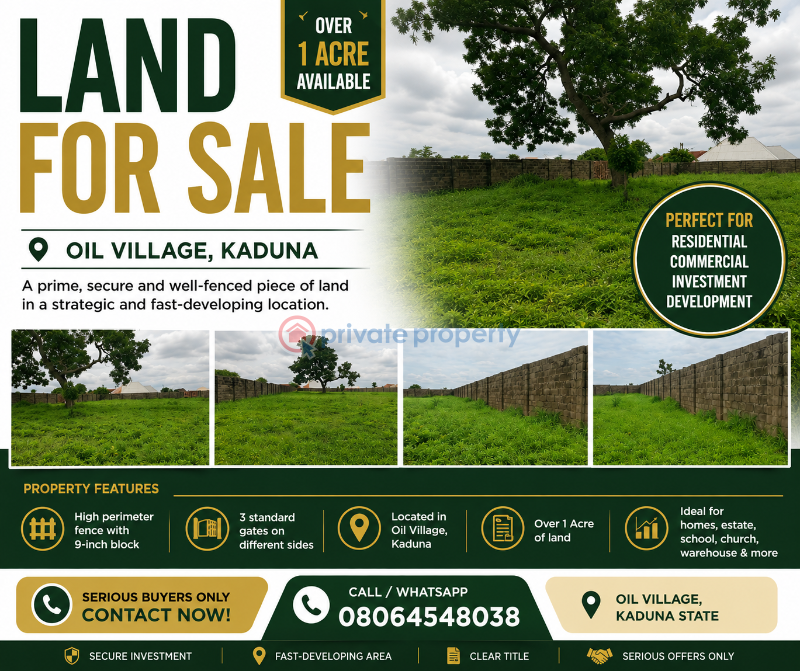 Mixed use Land For Sale Kaduna South  - 0