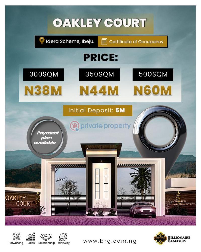 Residential Land For Sale Idera Scheme Eleko Ibeju-Lekki Lagos
