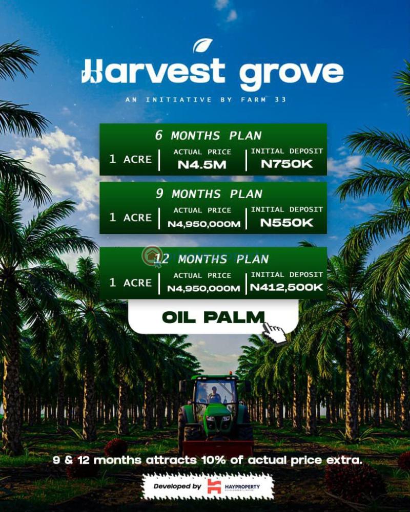 Commercial Land For Sale The Harvest Groove Estate Immediately After Epe Tollgate,ayepe, Odogbolu Lagos Extension Ogun - 0