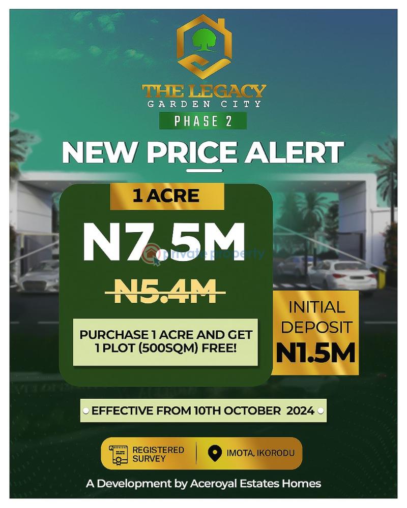Residential Land For Sale Legacy Gardens City Phase 2 Imota Ikorodu Ikorodu Lagos - 2