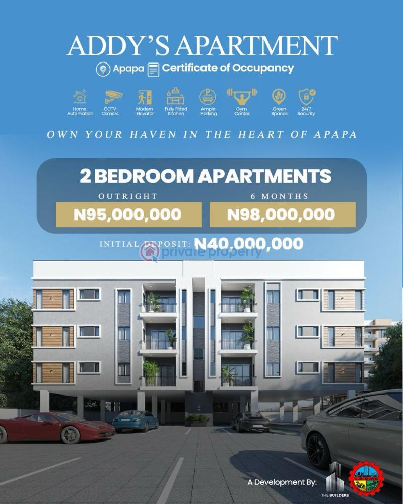2 bedroom Flat & Apartment For Sale Apapa Lagos