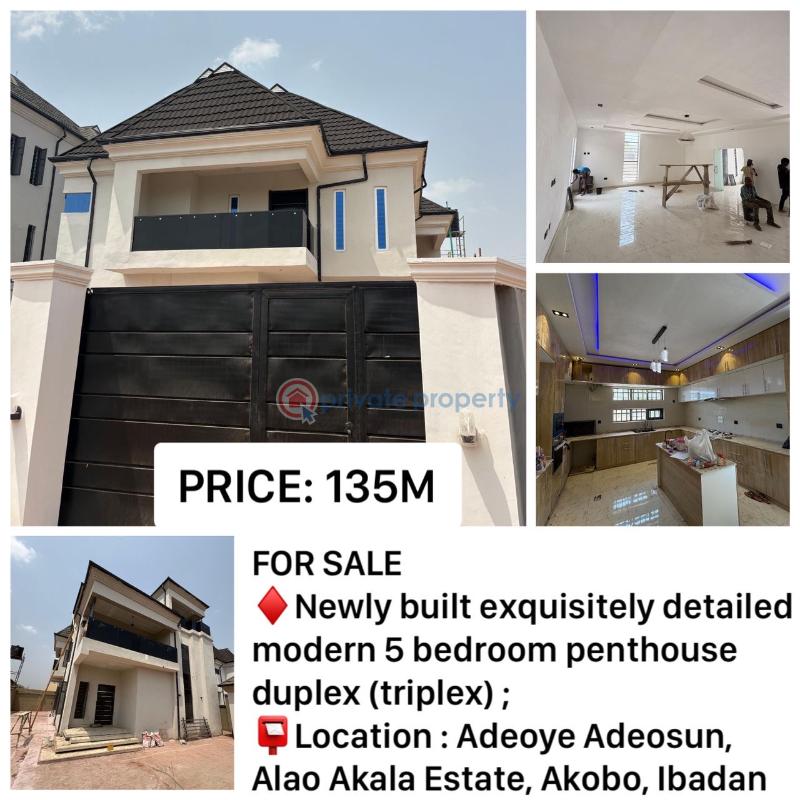 Duplex For Sale Adeoye Adeosun, Alao Akala Estate, Akobo, Ibadan Akobo Ibadan Oyo