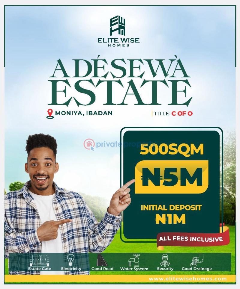 Residential Land For Sale Moniya Ibadan Oyo - 1