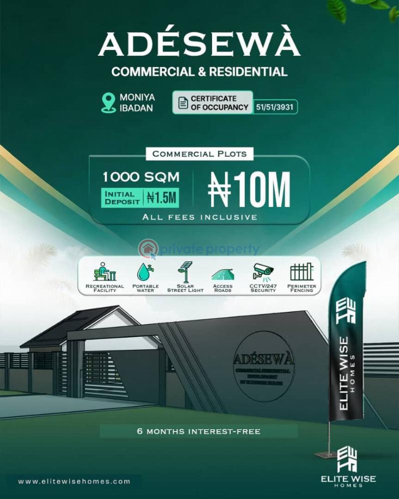 Residential Land For Sale Moniya Ibadan Oyo - 2