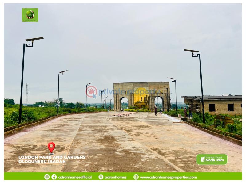 Adron london park & garden - 2 Residential Land For Sale Ologun Eru / Akufo Road π£οΈ / Apata Route Ibadan Akala Express Ibadan Oyo - 2