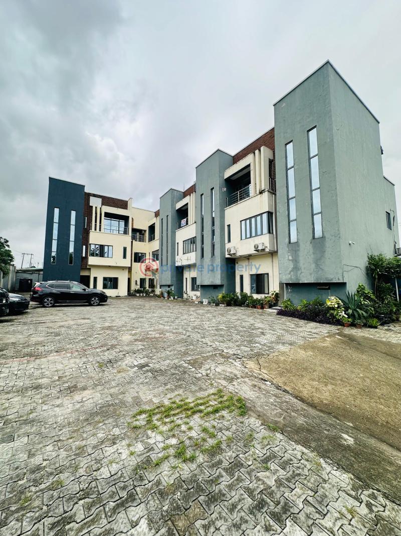 Aesthetically built  4 bedroom terrace duplex with bq in a secured and serene estate - 0 4 bedroom Terraced Duplex For Sale Gbagada Lagos - 0