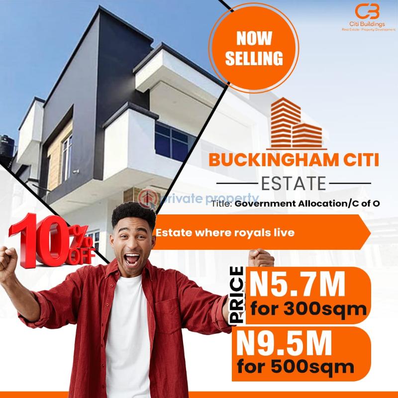 Land For Sale Alaro City/ Buckingham City Epe Ajah Lagos (PID 7PSYQE) Private Property