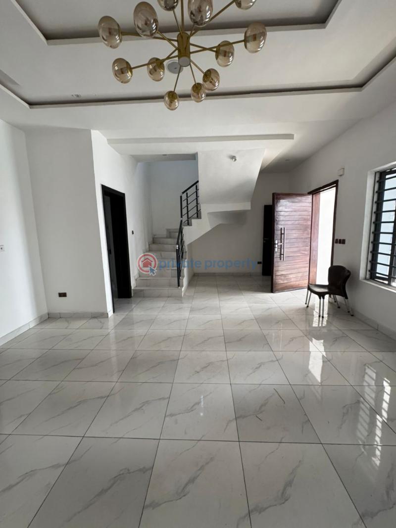 4 bedroom Terraced Duplex For Sale Alpha Beach Road Igbo Efon Lekki Lagos - 1