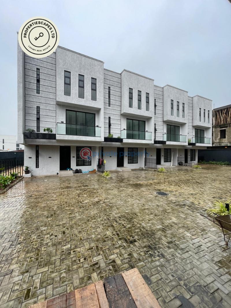 Affordable 4 bedroom terraced  duplex with bq - 0 4 bedroom Terraced Duplex For Sale Ikate Lekki Lagos - 0