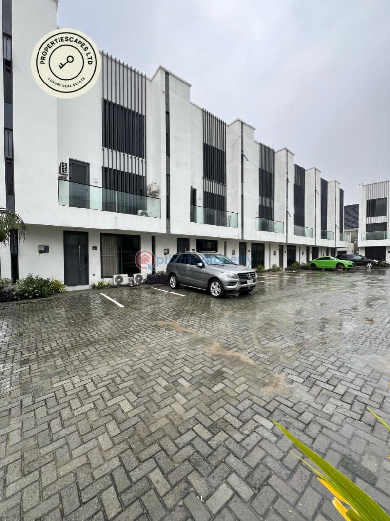 Affordable 4 bedroom terraced  duplex with bq - 0 4 bedroom Terraced Duplex For Sale Ikate Lekki Lagos - 0