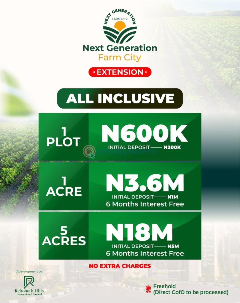 Mixed use Land For Sale Abeokuta Ogun