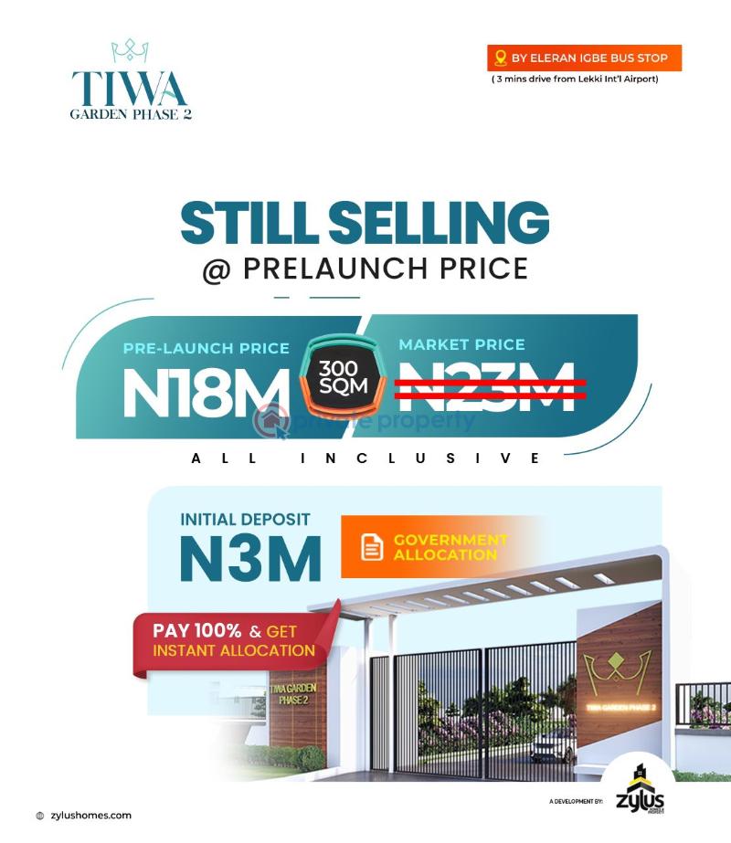 Residential Land For Sale Close To New International Airport Free Trade Zone Ibeju-Lekki Lagos - 1