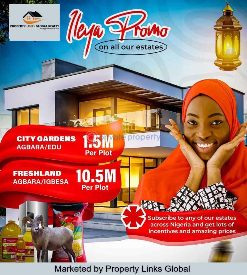 Commercial Land For Sale City Garden Estate Agbara/igbesa Lagos State Agbara Badagry Lagos