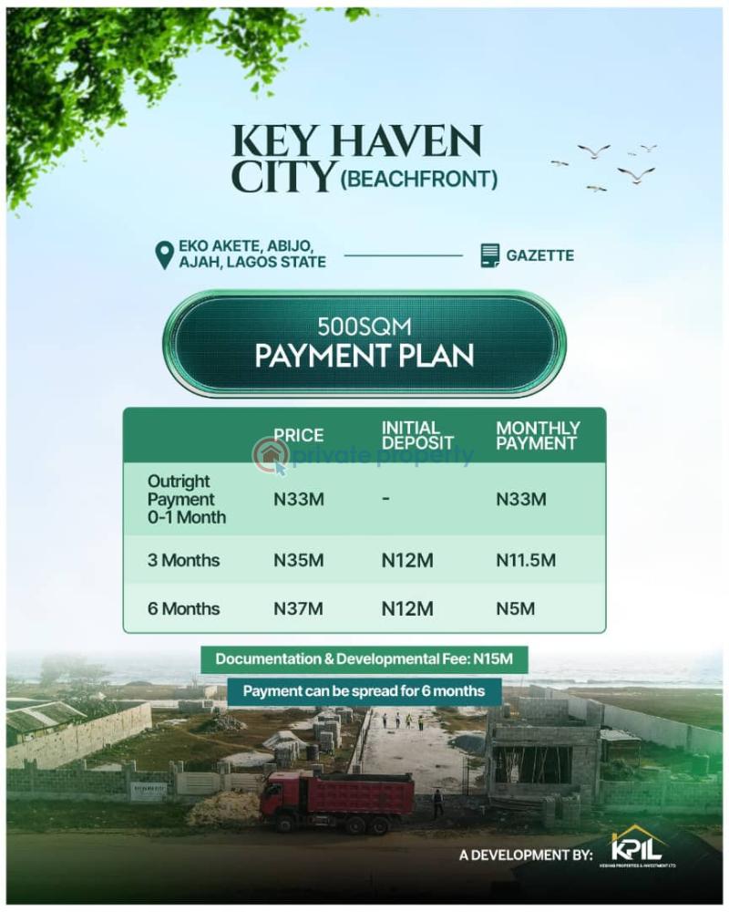 Residential Land For Sale Abijo Ajah Lagos - 6