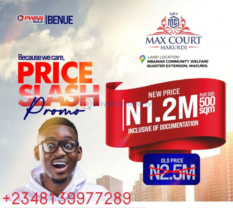 Mixed use Land For Sale Welfare Quarters Extension Makurdi Benue - 0