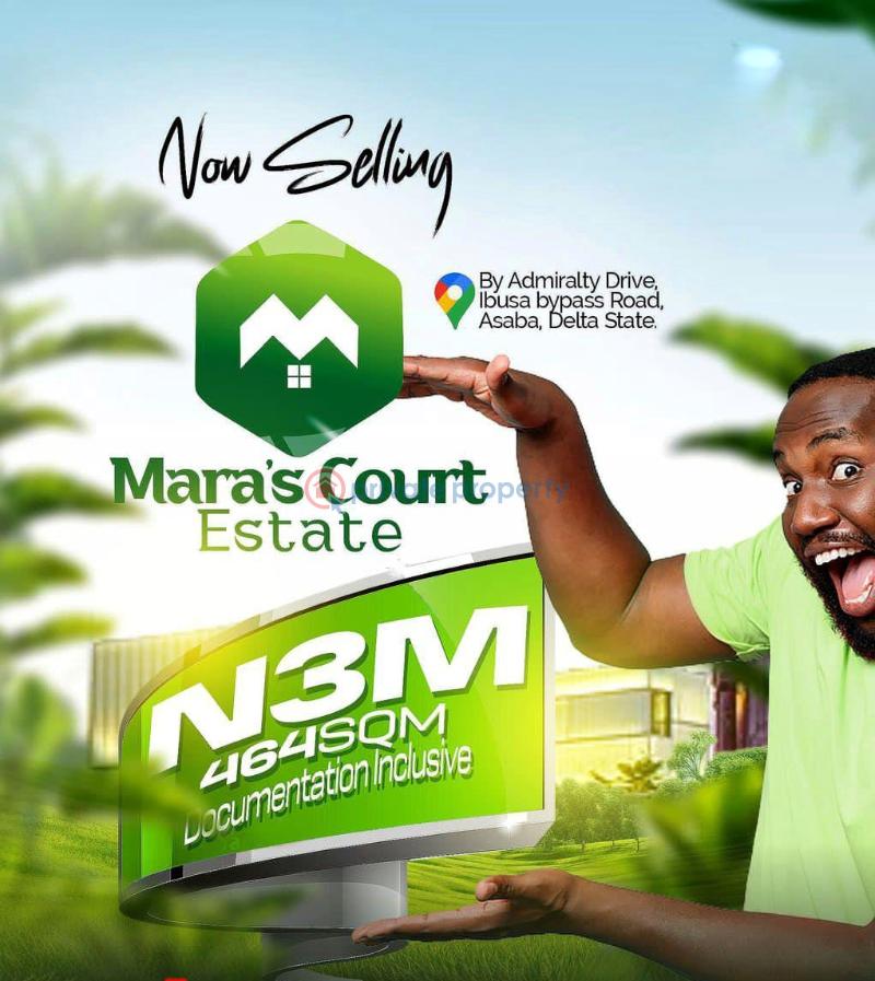 Land For Sale Mara's Court* * By Admiralty Drive, Ibusa Bypass Road. Asaba Delta