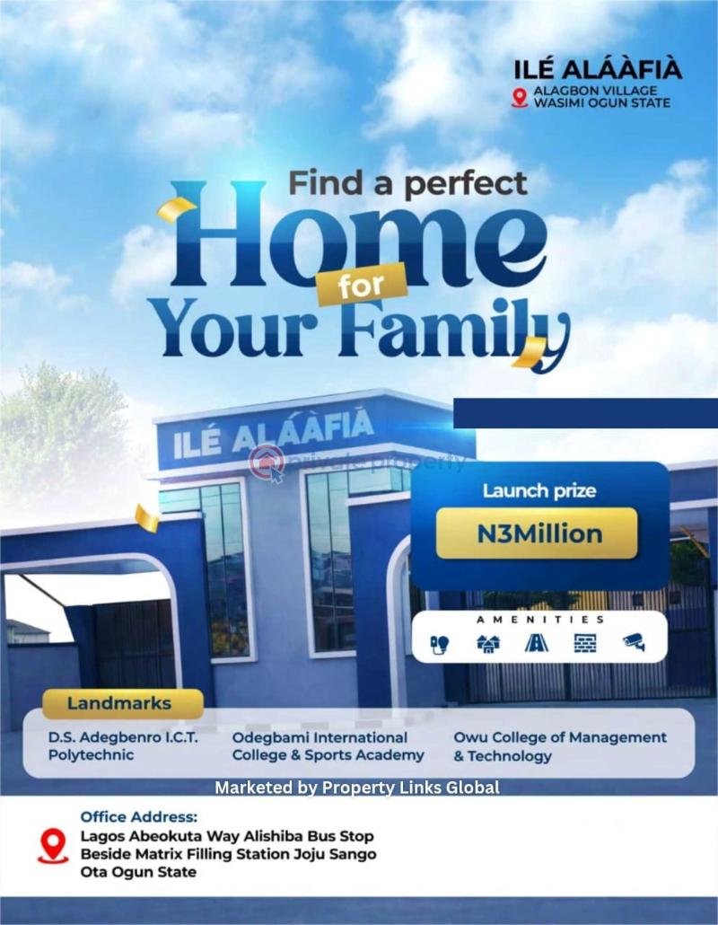 Land For Sale Wasimi Along Lagos Abeokuta Expressway  Abeokuta Ogun - 0