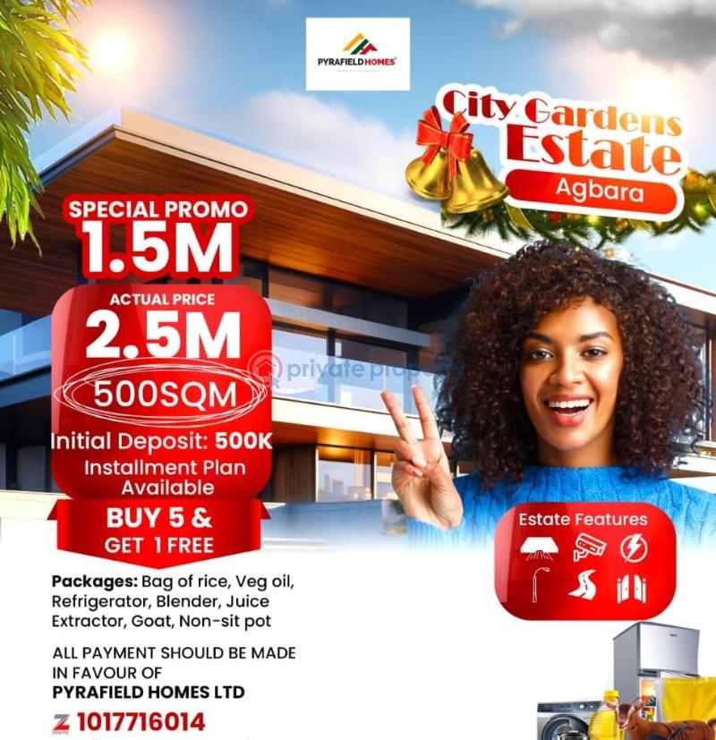 Mixed use Land For Sale City Gardens Edu Agbara Badagry Lagos