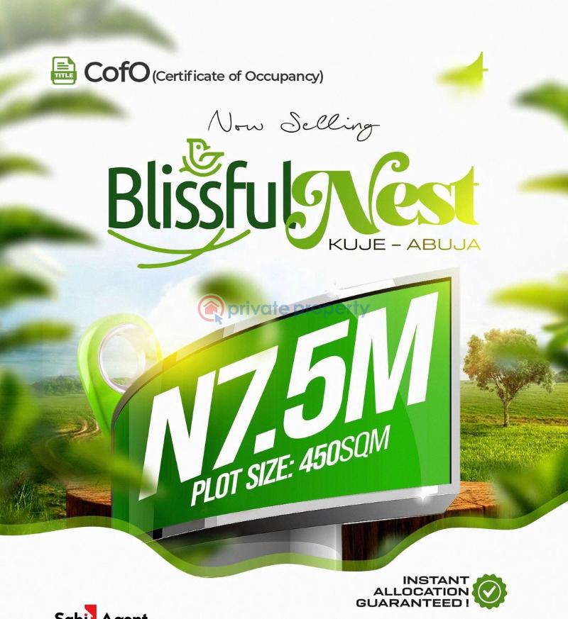 Land For Sale Blissful Nest Estate, Phase 1, Funtaj School Road, Sector "a," By Yagongwo College Of Nursing, Kuje Abuja Kuje Abuja Phase 4 