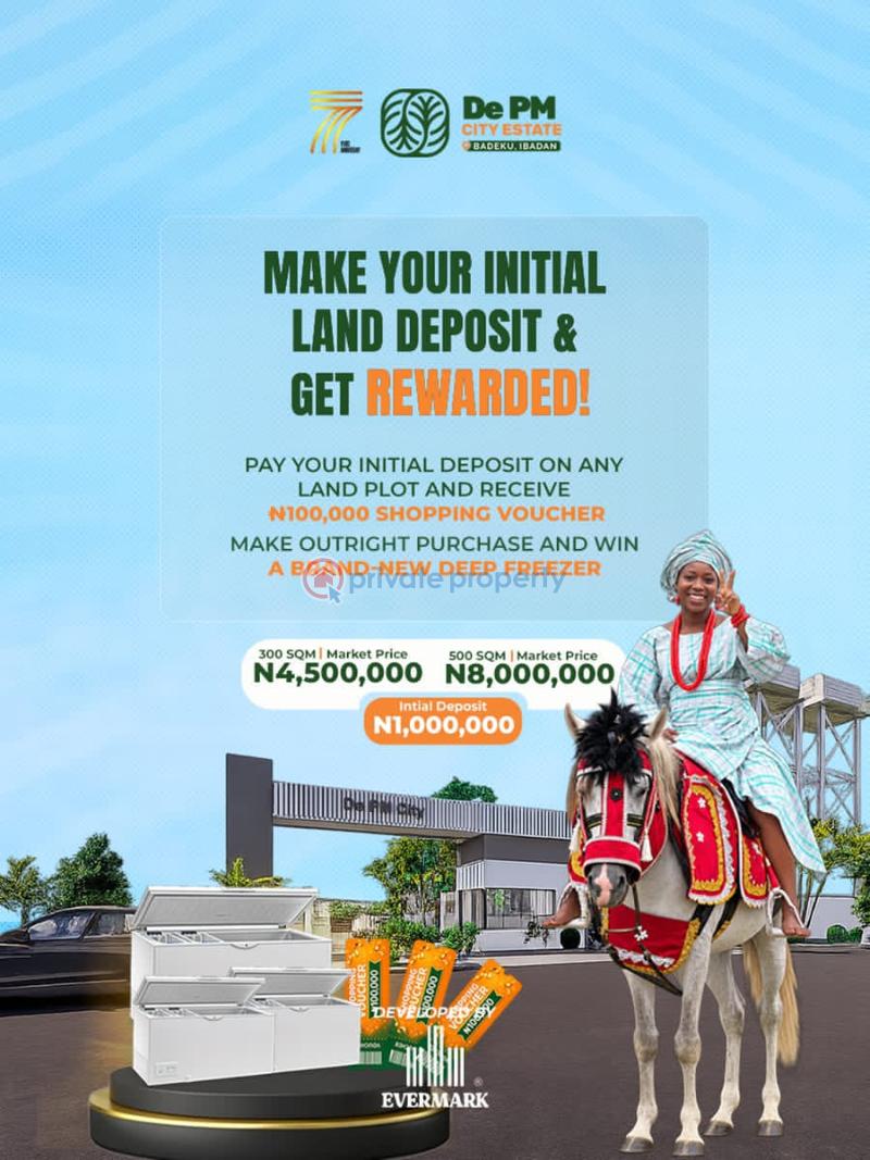 Residential Land For Sale De Pm City Estate, Badeku Ibad Ibadan Oyo - 2
