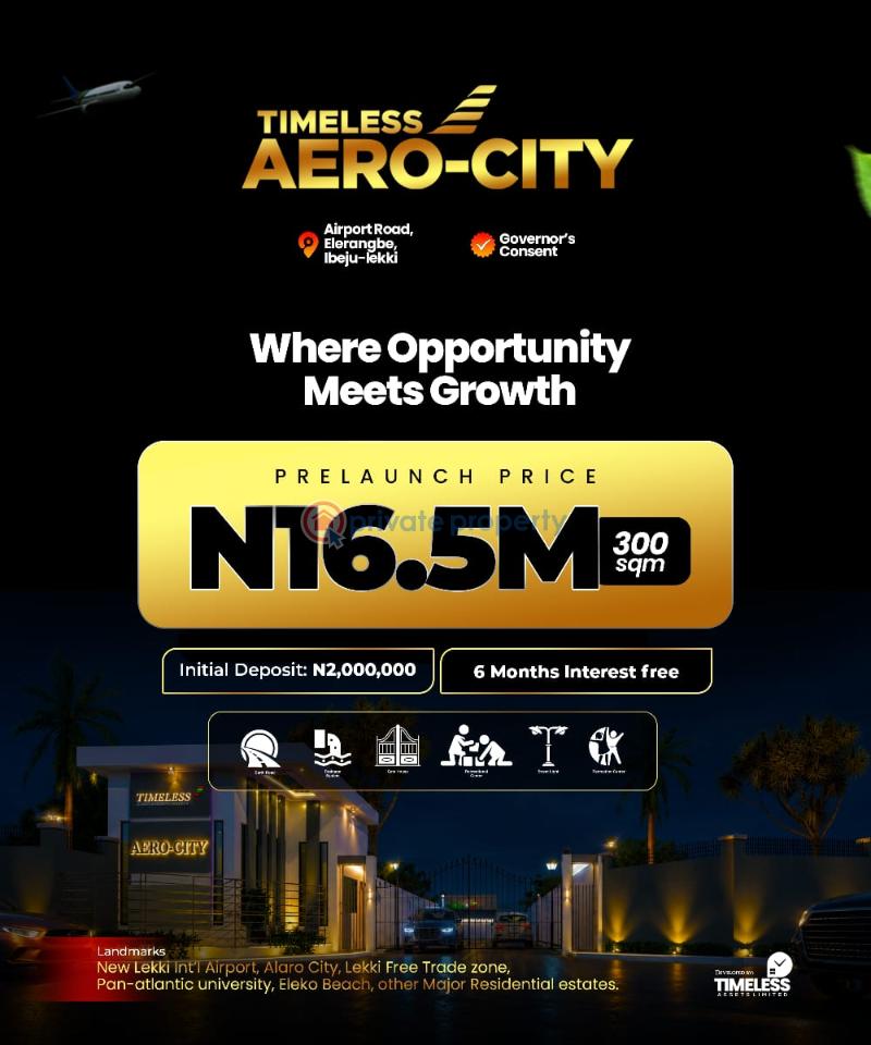 Residential Land For Sale Timeless Aero City Eleran Igbe Ibeju-Lekki Lagos - 2