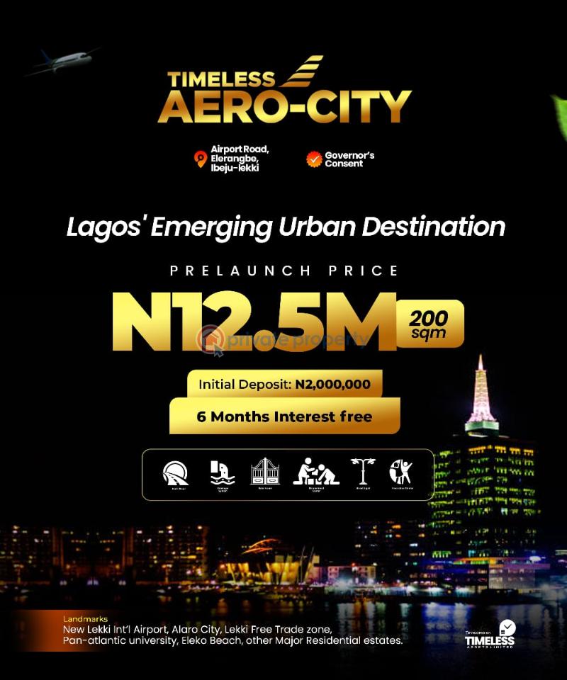Residential Land For Sale Timeless Aero City Eleran Igbe Ibeju-Lekki Lagos - 3