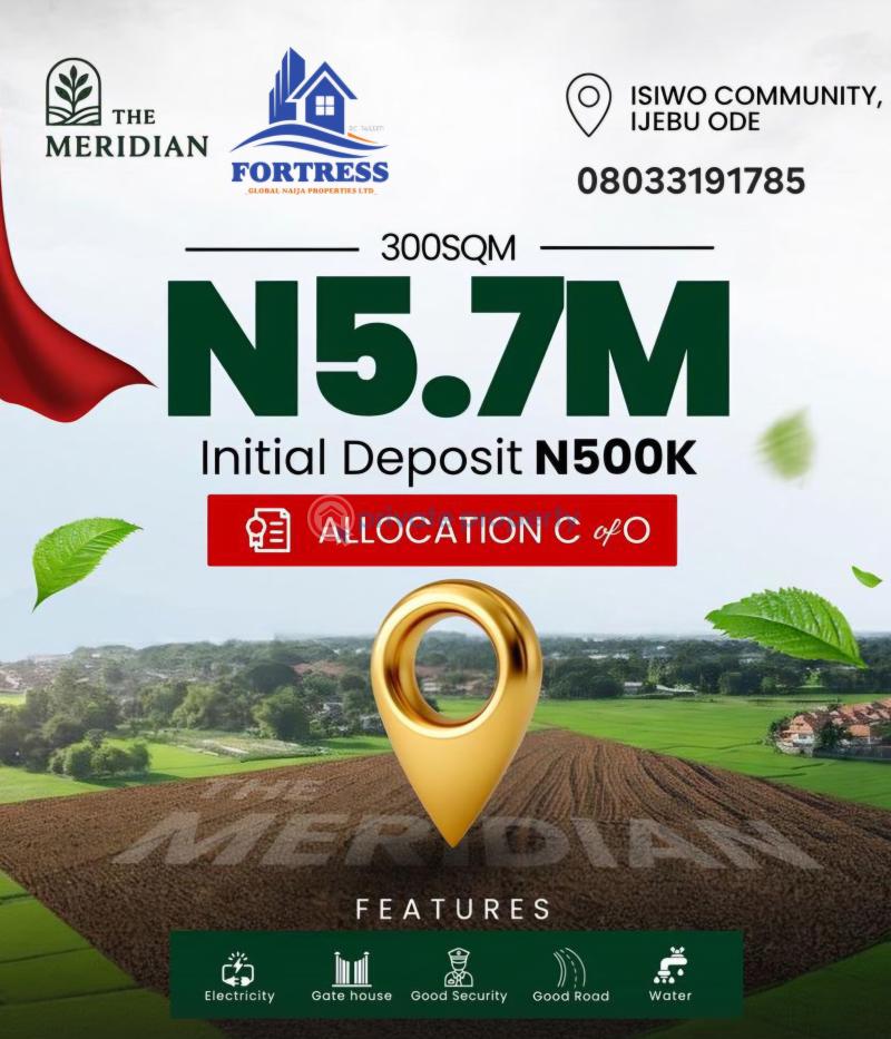 Mixed use Land For Sale Isiwo Ijebu Ode Ogun - 1