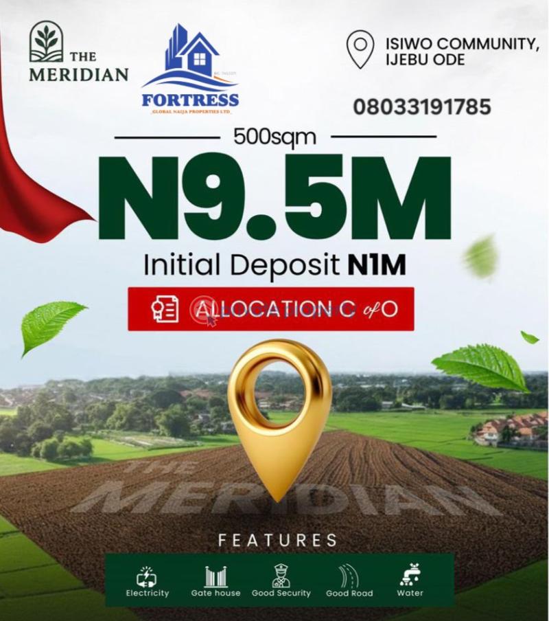 Mixed use Land For Sale Isiwo Ijebu Ode Ogun - 0