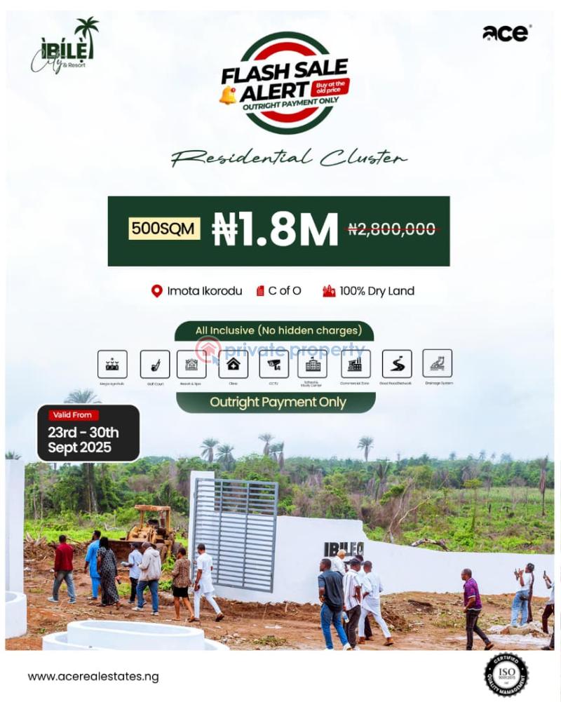 Affordable c.of.o land for sale in ikorudu lagos - 5 Mixed use Land For Sale Imota Ikorodu Lagos - 5