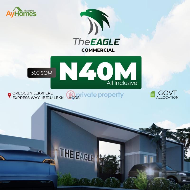Commercial Land For Sale The Eagle Commercial Okeogun Ibeju Lekki Ikegun Ibeju-Lekki Lagos - 0