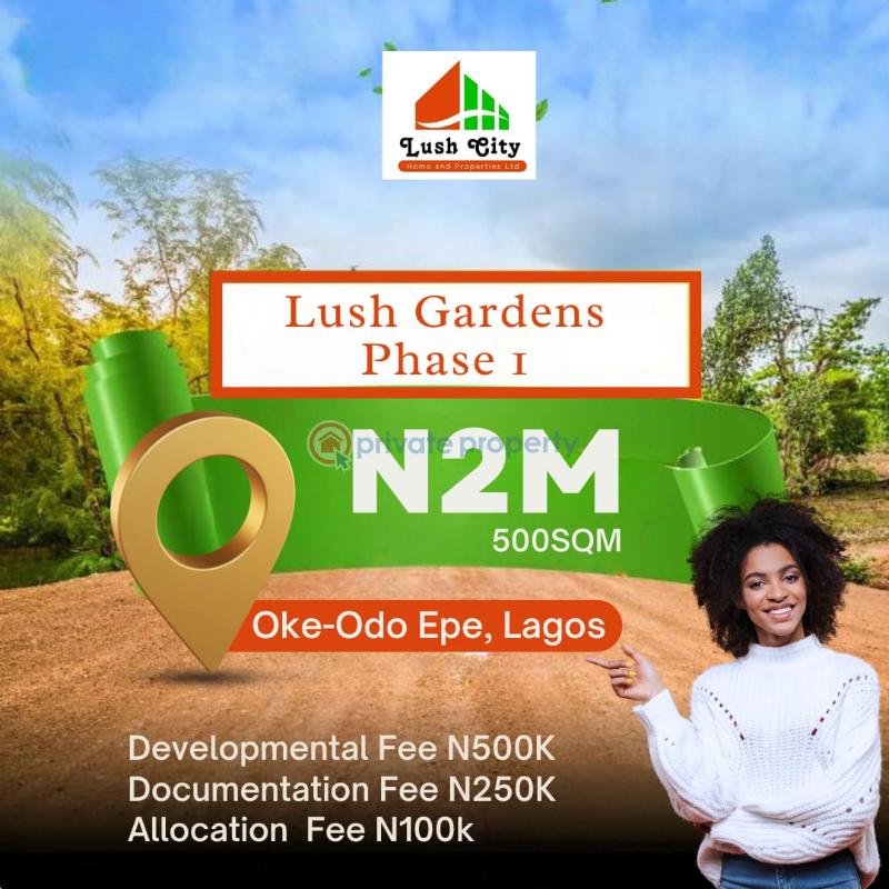 Residential Land For Sale Oke Odo Igbonla Epe Lush Gardens 1 Epe Lagos