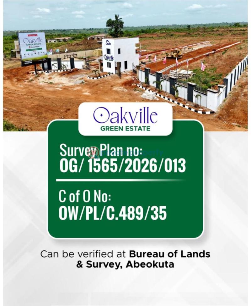 Residential Land For Sale Oakville Green Estate Mowe/ofada Mowe Ogun area  - 6