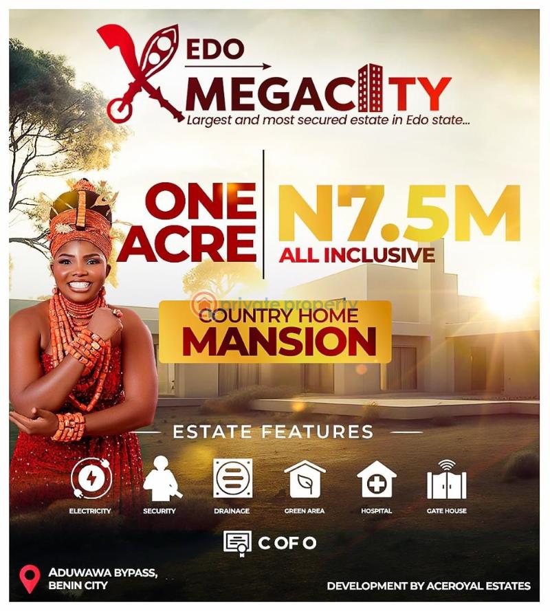 Mixed use Land For Sale Edo Mega City Estate Benin Edo State Aduwawa Byepass Benin Edo - 1