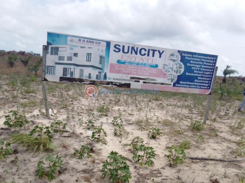 Residential Land For Sale Suncity Estate Phase 1 Ode Omi Close To Dangote Refinery Ibeju-Lekki Lagos - 4