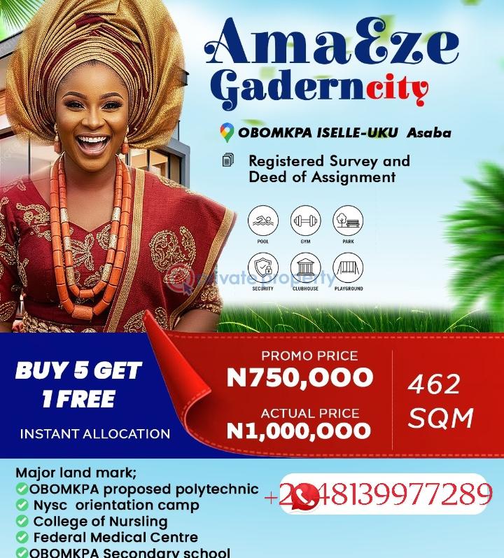 Mixed use Land For Sale Obomkpa, Iselle Uku, Asaba, Asaba Delta - 4