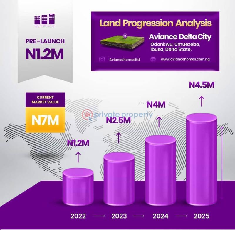 Residential Land For Sale Aviance Delta City Estate Ibusa Opposite Admiralty University Asaba Delta - 3